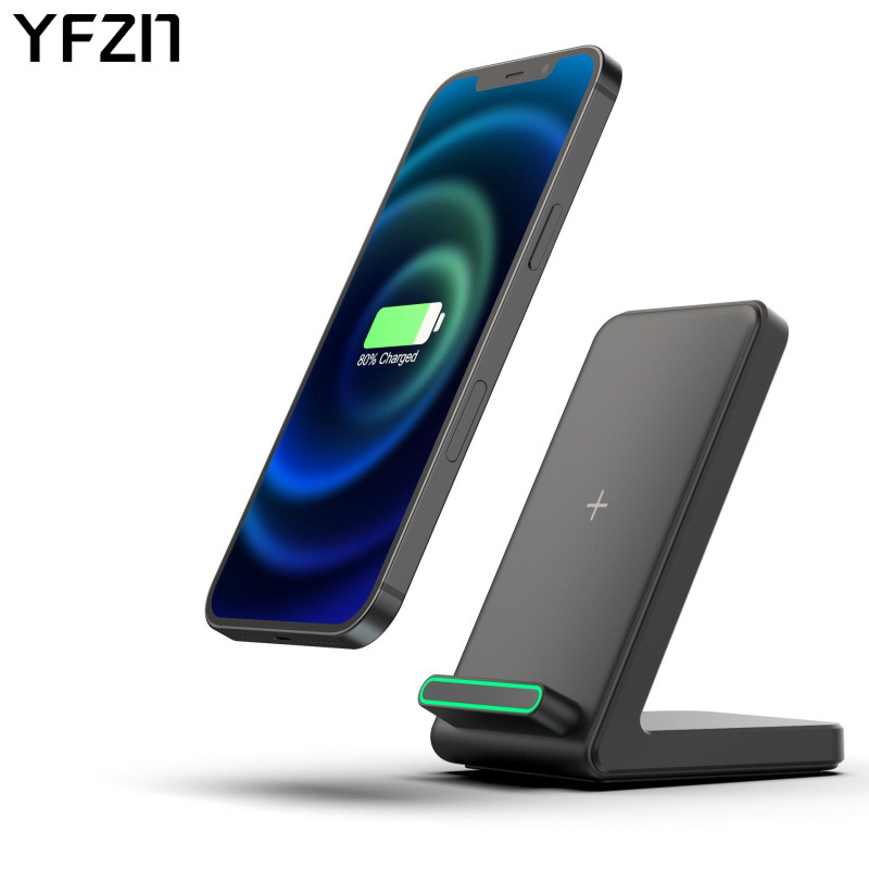 15W fast wireless charging stand compatible with Apple Samsung Huawei Google phones charger 15W fast charging