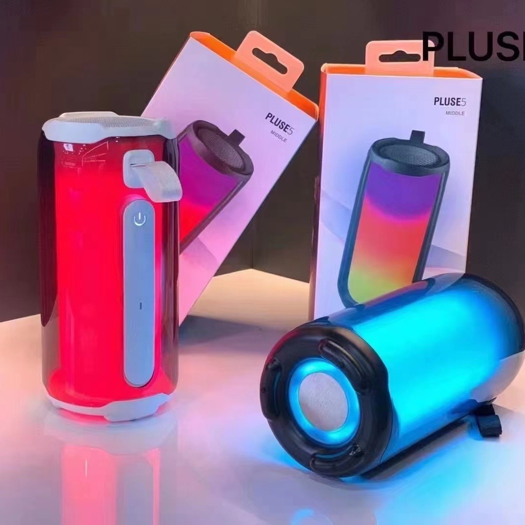 Pulse PULSE5 Bluetooth Speaker Full Screen Colorful Lights Outdoor Home Computer Desktop Bluetooth Audio Subwoofer