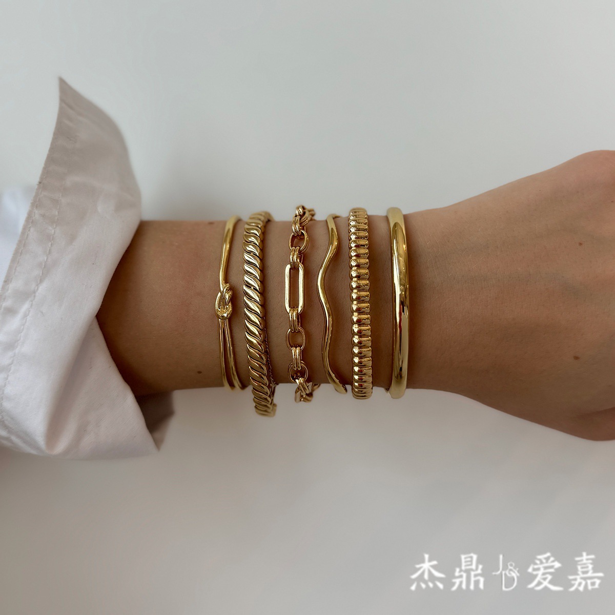 Jieding stainless steel bracelet women jewelry accessories titanium steel hand jewelry