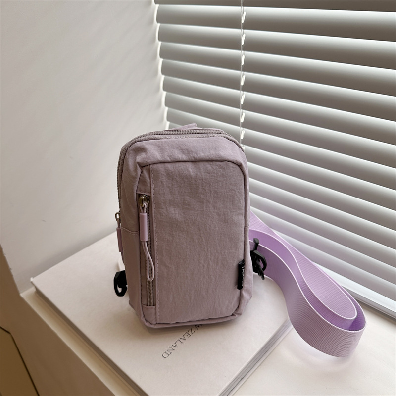 Commuting sports outdoor men women chest bag phone bag new travel single shoulder crossbody bag