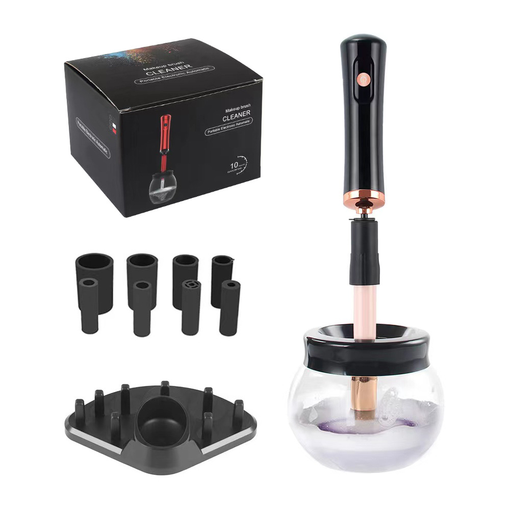 Makeup Brush Cleaner Electric Brush Washer Brush Washing Machine Eyelash Quick Dryer Glue Activator Makeup Brush Cleaning