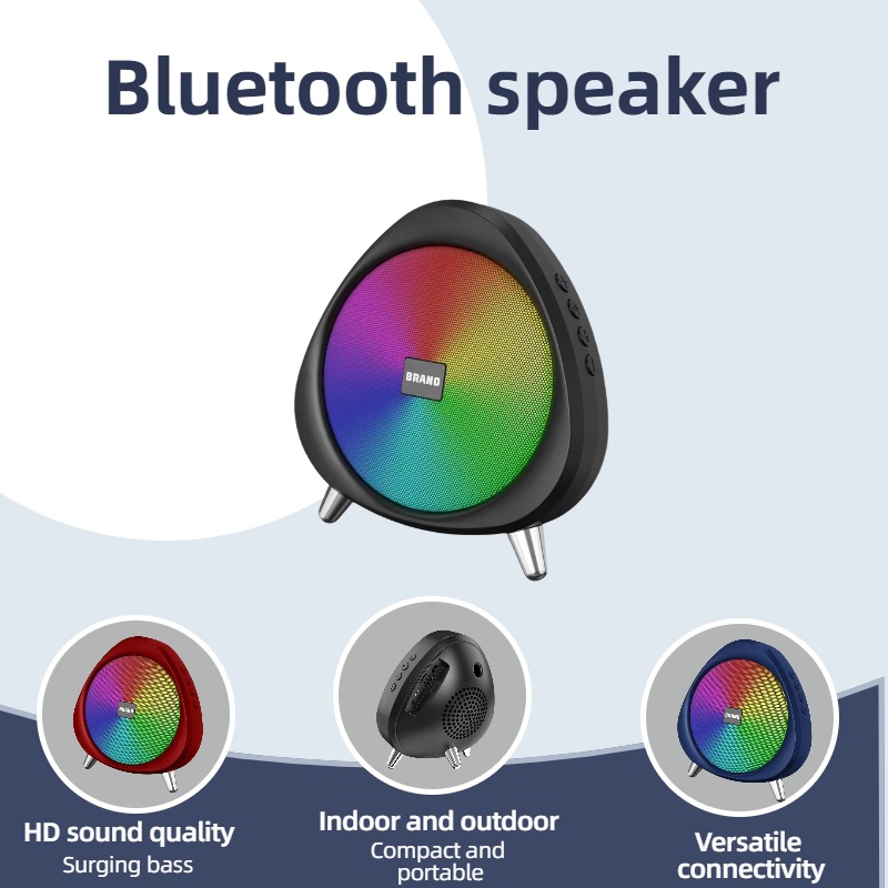 New JK desk lamp Bluetooth speaker colorful atmosphere light wireless Bluetooth night light multifunctional desktop Bluetooth speaker