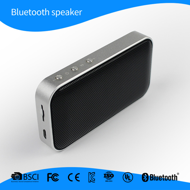BT209 wireless outdoor portable ultra-thin Bluetooth speaker small steel cannon electronic gift mini pocket speaker