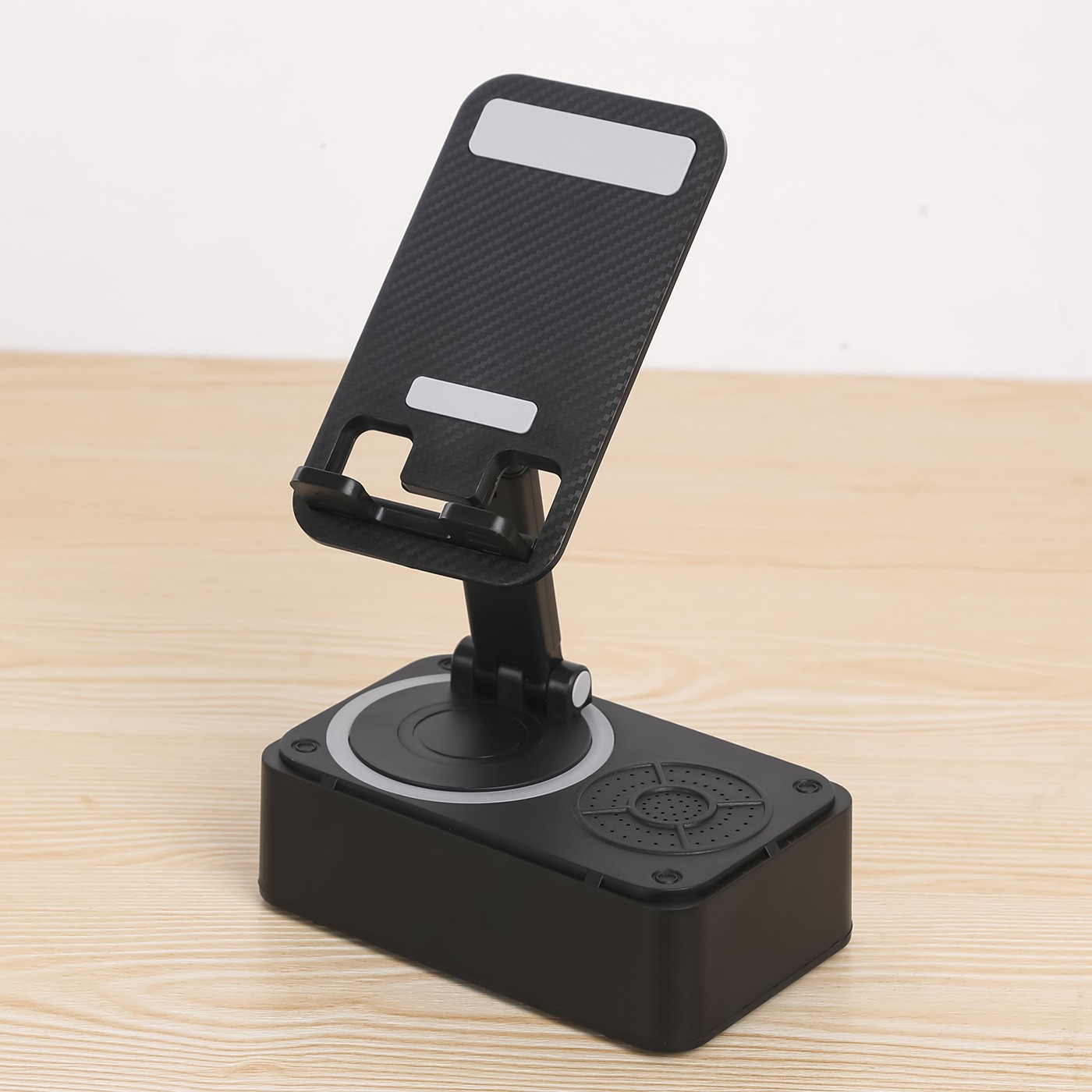 Lazy Person Smartphone Stand Desktop Bluetooth Speaker Three-in-One Folding Live Streaming Tablet Stand