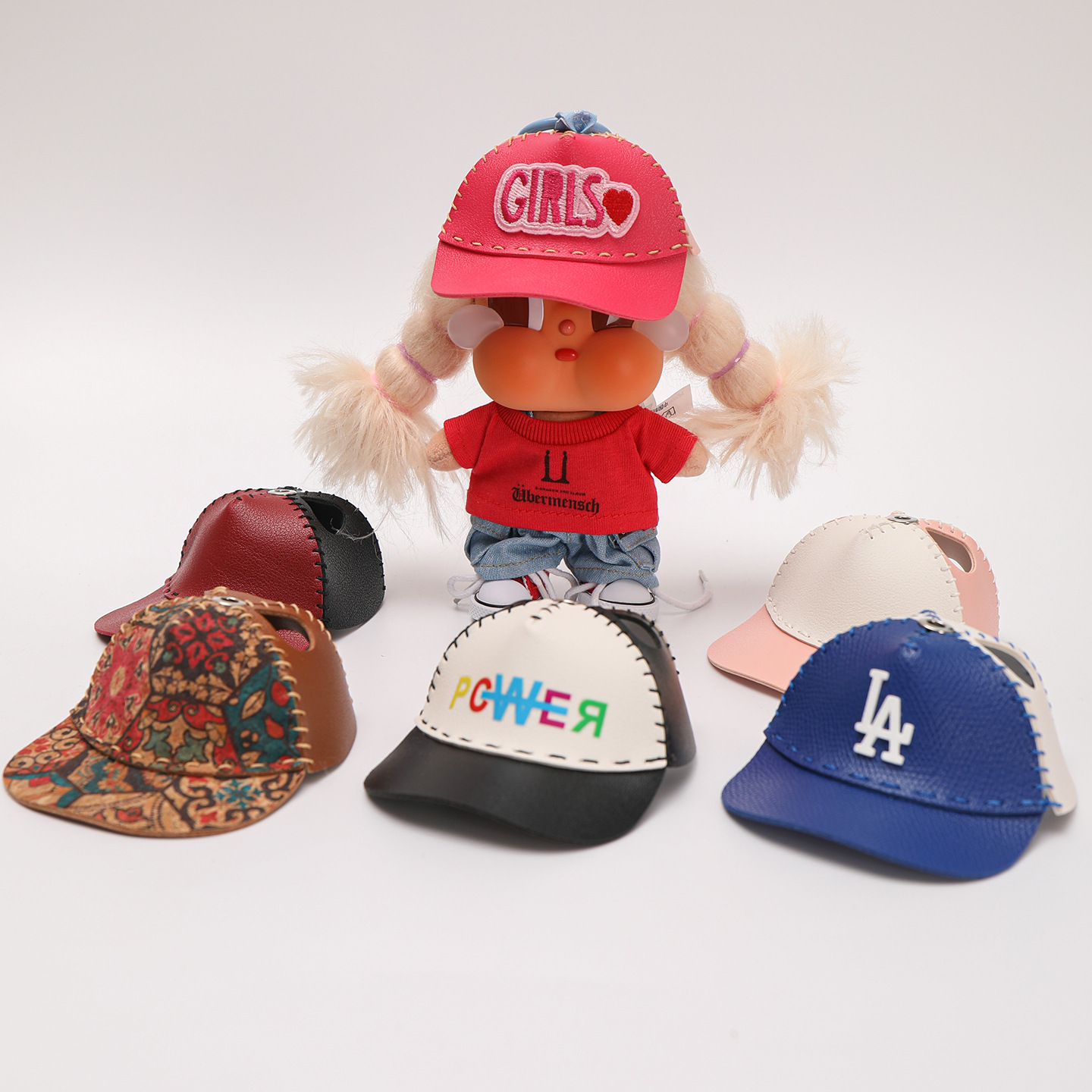 Doll Clothes Only CRYBABY Crybaby Hat Tear Pendant Vinyl Figure Gulu Gulu Doll Clothes Baseball Cap