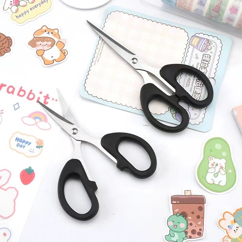 Thickened Gali blade stationery store lightweight small paper cutting handmade scissors office household sewing thread scissors DIY