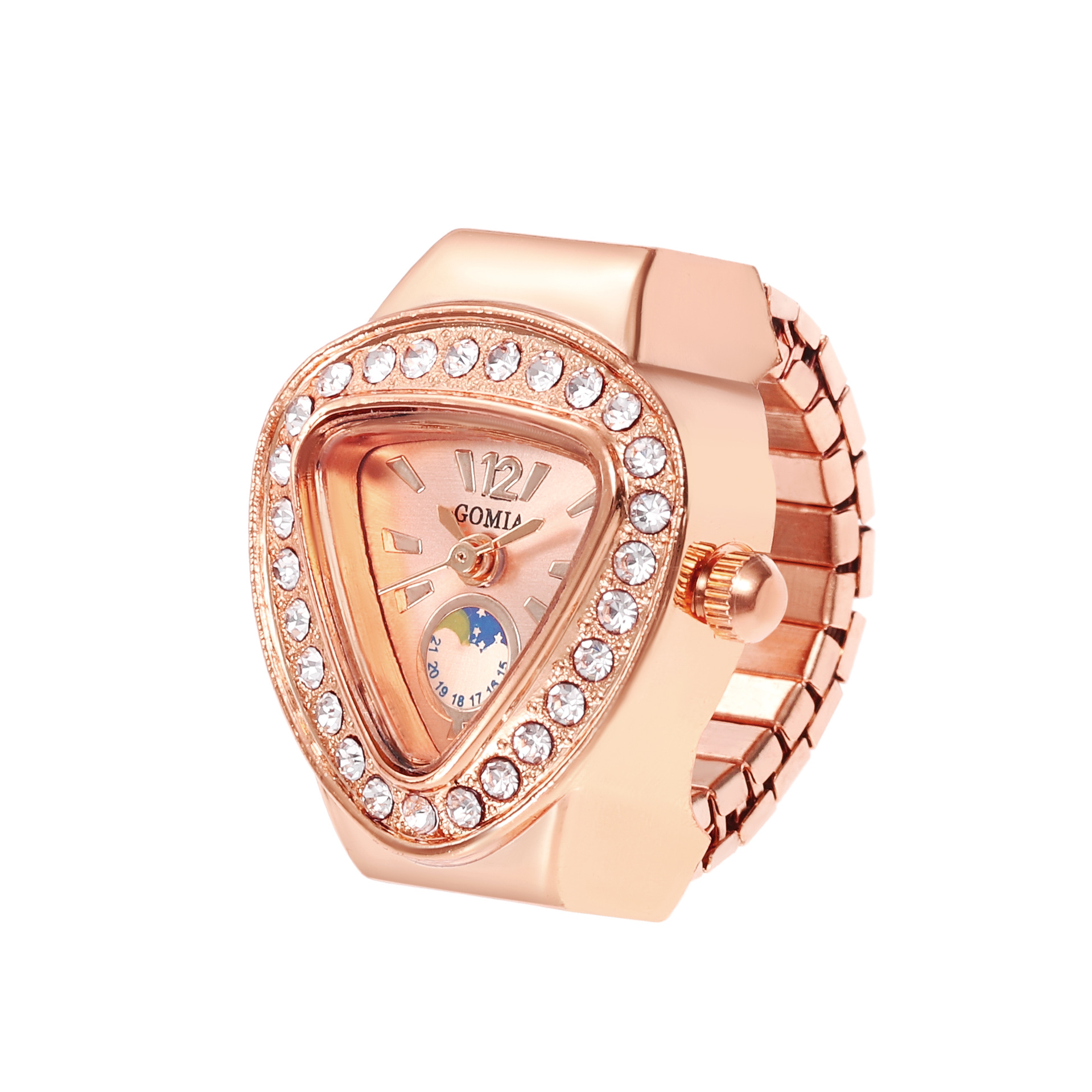 New Decorative Watch Mini Ring Watch Student Finger Watch