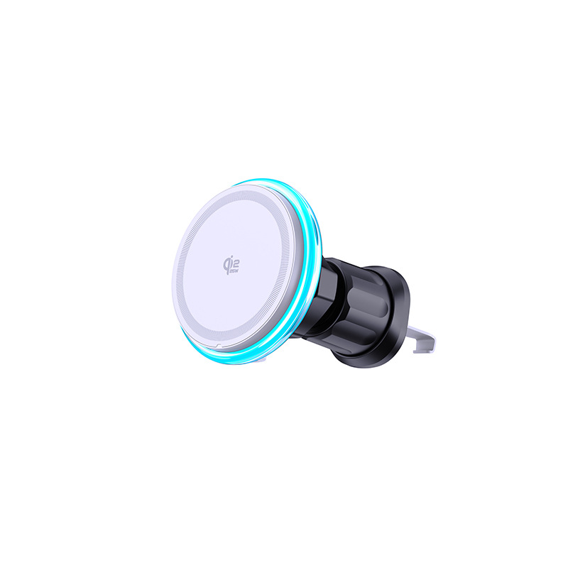 Qi2.2 Car Wireless Charger Car Phone Mount Navigation Apple MagSafe Magnetic Fast Charging