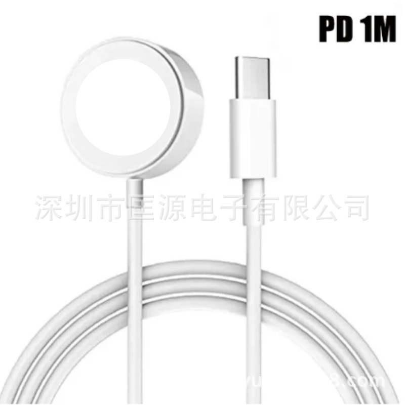 iWatch Magnetic Charging Cable for Apple S11/10/9/8/7/CE Metal Aluminum Alloy Charger