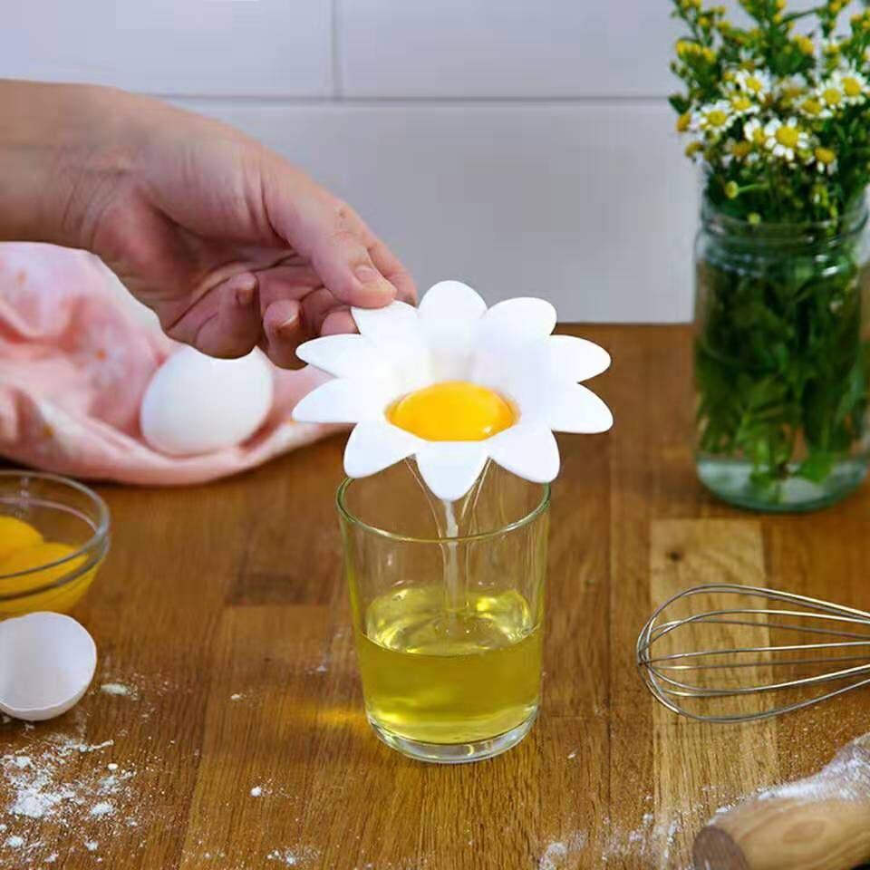 2019 new daisy egg separator flower egg separator