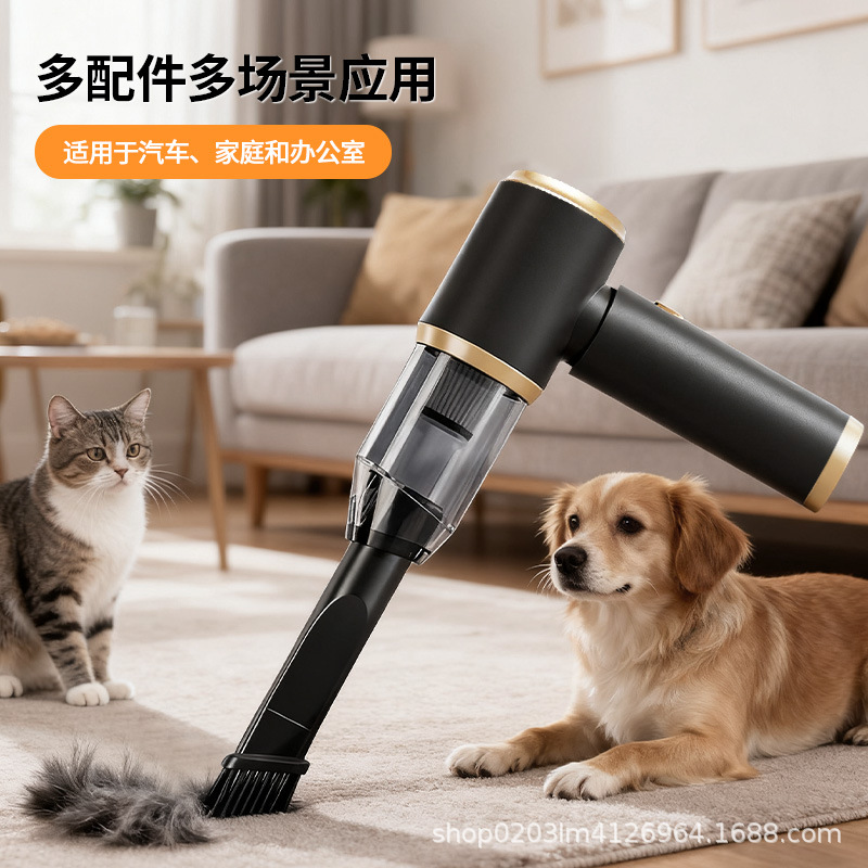 Handheld Portable Wireless Vacuum Cleaner Wet Dry Dual Use Car Home Handheld Home Large Suction Mini Lightweight