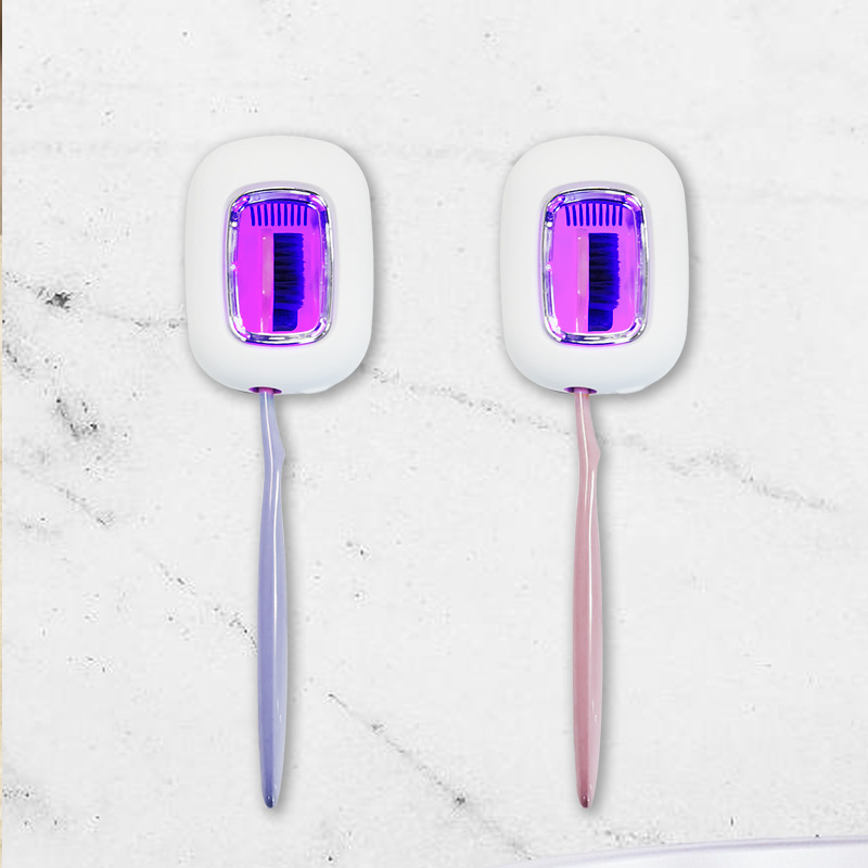 2026 New EPA Portable Toothbrush Sterilization Box USB Charging UVC UV Toothbrush Sterilizer
