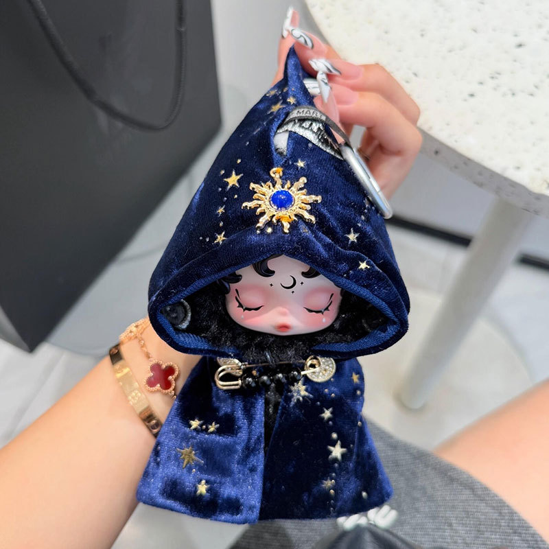 Only doll clothes] Suitable for SP Sleepless Theater series Wednesday vinyl doll clothes mysterious cloak set