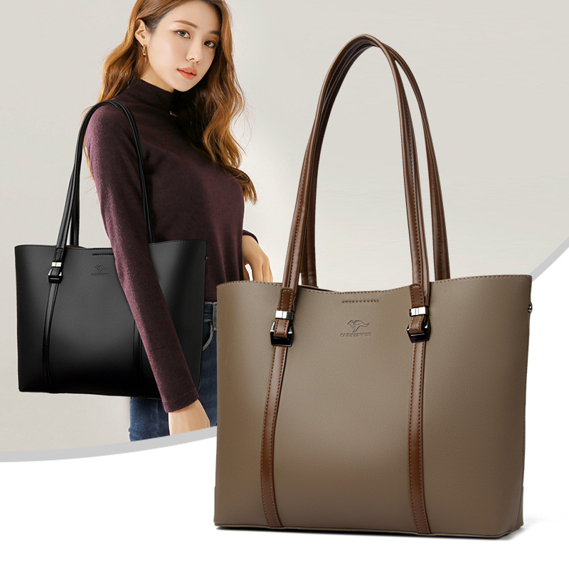 2025 New Women's Middle-aged Mother Bag Large Capacity Shoulder Handbag Tote Commuter Women's Bag Bags