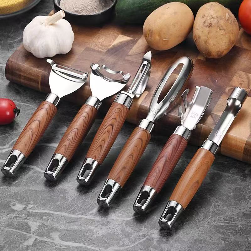 304 stainless steel peeler, corn peeler, fish scale remover, scale remover, plate lifter, corer, kitchen small tool set