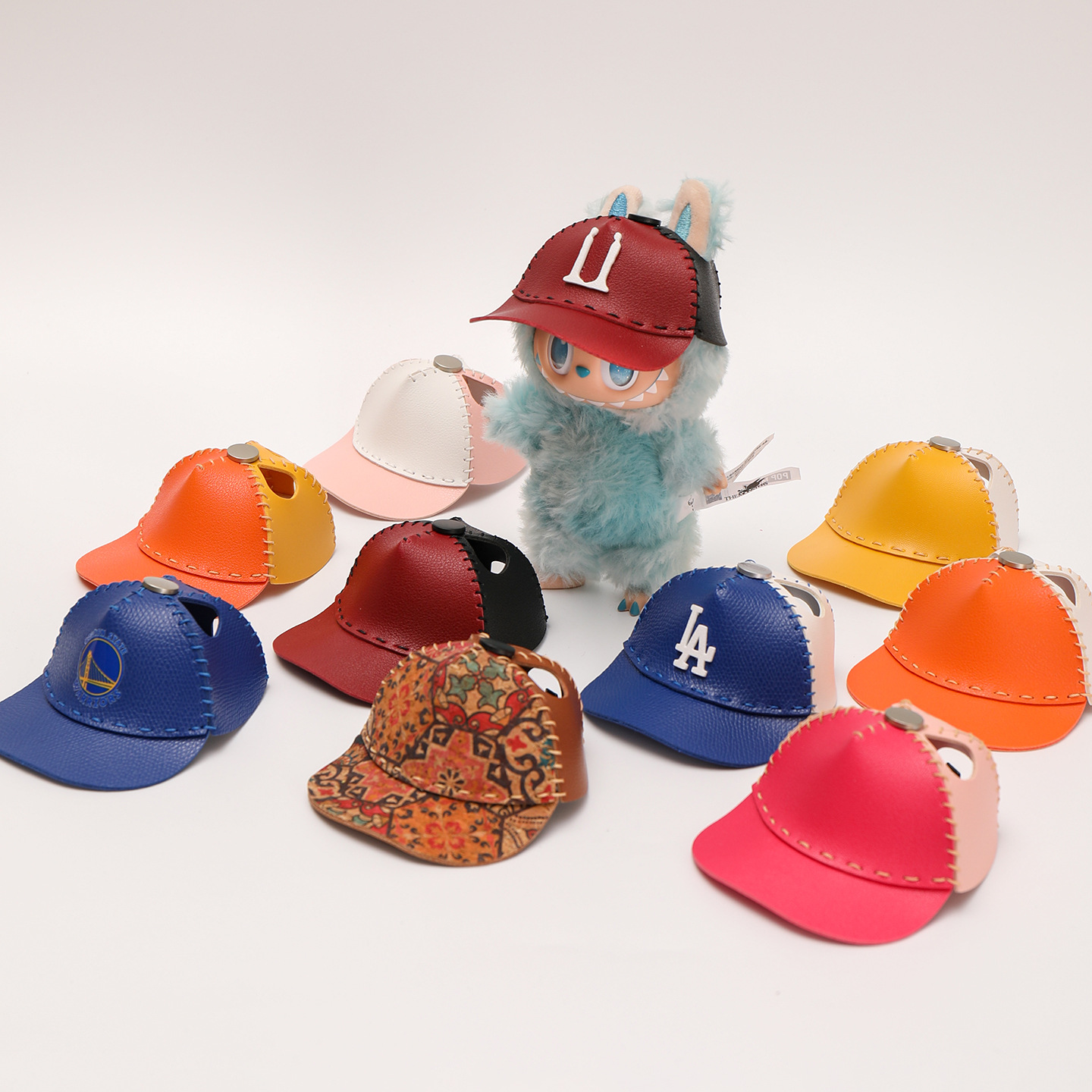 Hat Suitable for 1-3 Generation 17cm Labubu LABUBU Blind Box Sitting Party Baseball Cap Crybaby