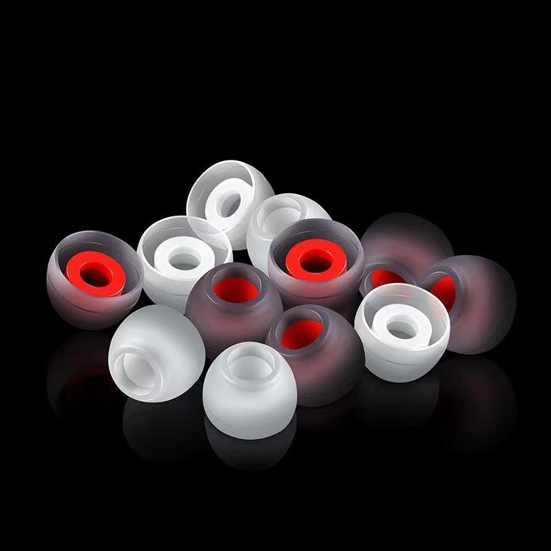 In-Ear Earphone Earbud Silicone Tips Compatible with Xiaomi Huawei and Other Earphone Accessories Universal Silicone Earbud Caps