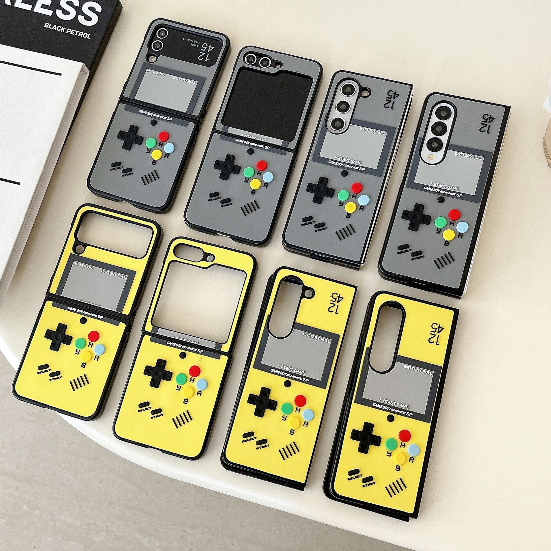 Game console compatible Galaxy zflip 8/7/6 phone case Samsung 5th generation folding protective case zfold4