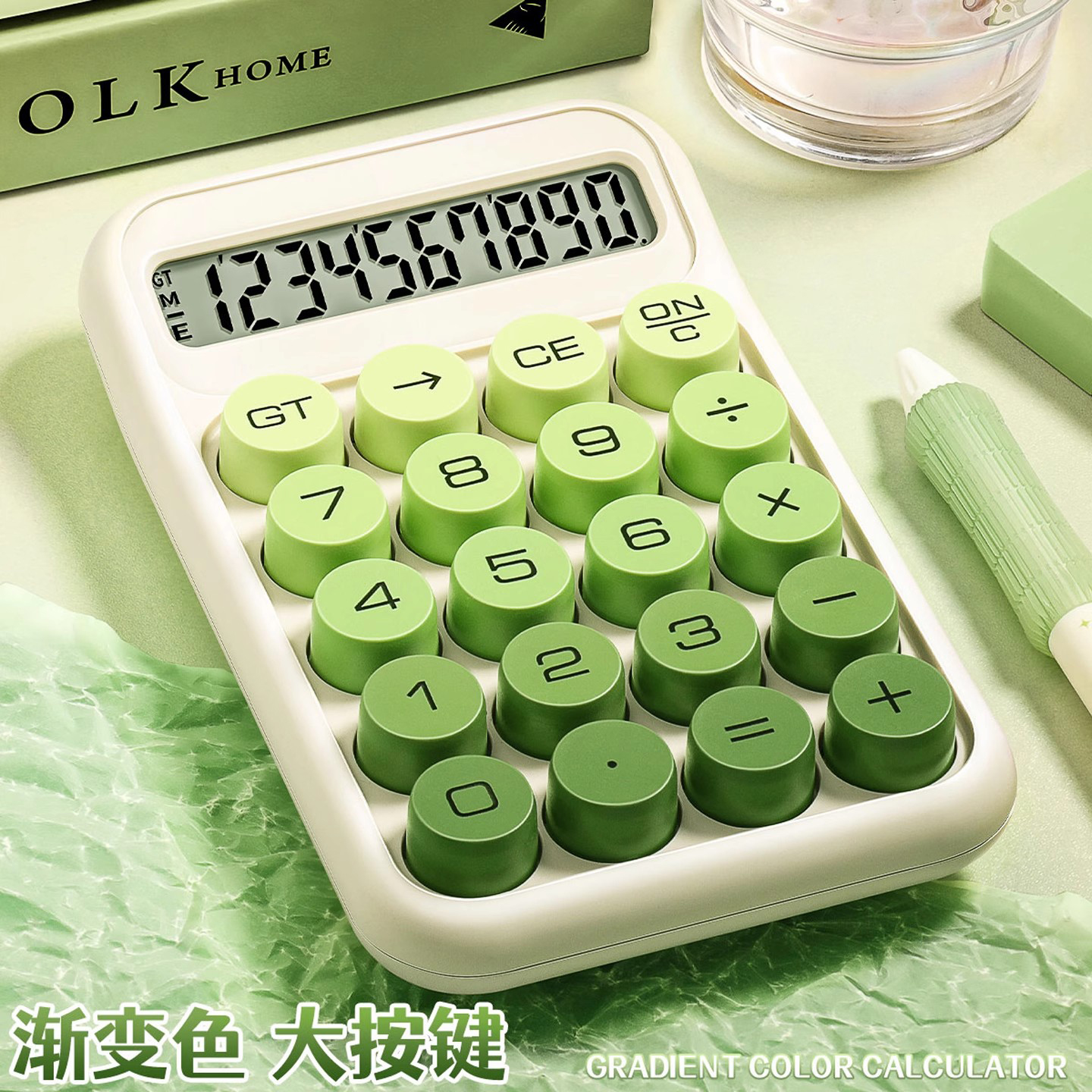 Calculator Office Use Gradient Goddess College Student Exam Multifunctional Flexible Keyboard Calculator