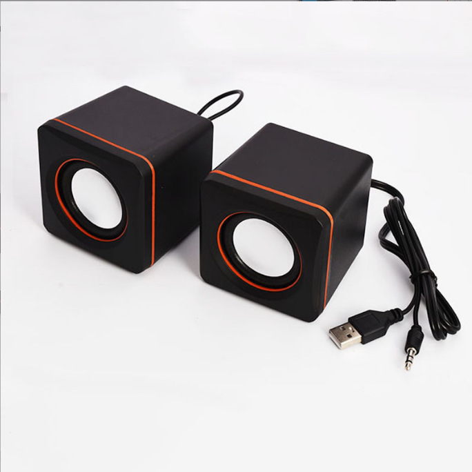 101 desktop USB mini 101 computer small speaker desktop notebook subwoofer square gift speaker