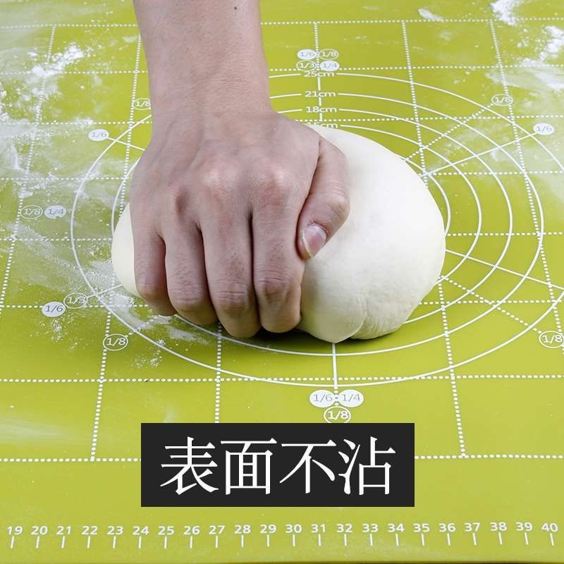 Baking Tool High Temperature Resistant Silicone Mat Bread Mat Soft Pastry Mat Silicone Kneading Mat Baking Silicone Mat
