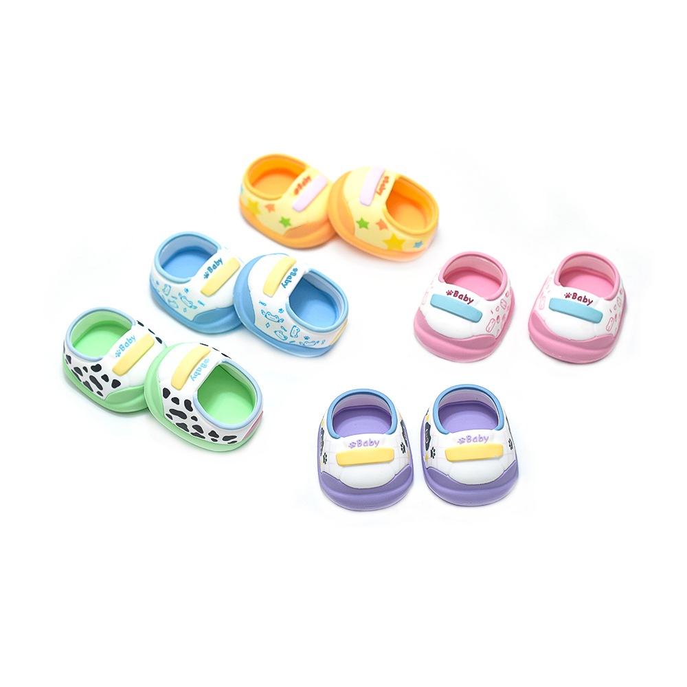 Doll Clothes 20CM Cotton Doll Shoes Chubby Body Star Doll Cute Cartoon Plush Toy Changing Accessories