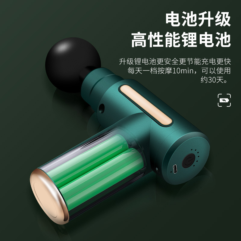 Portable Mini Muscle Relaxation Electric Massager Small Lady Mini Massage Gun 720 Fascia Gun