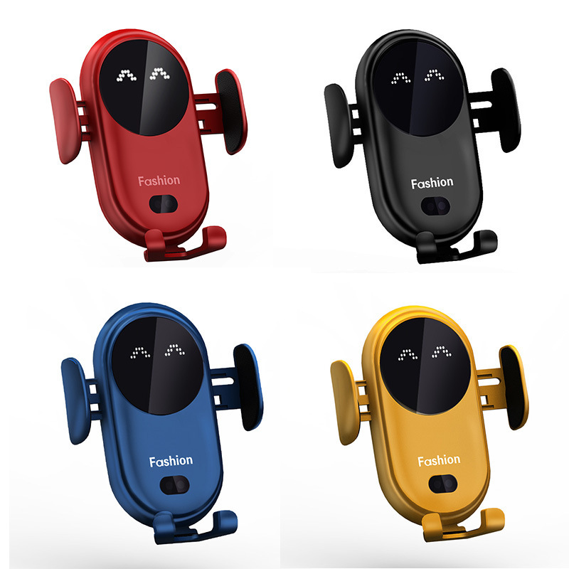 S11 Car Wireless Charger Magic Clip Smart Infrared Induction Phone Holder Charger Fast Charging New