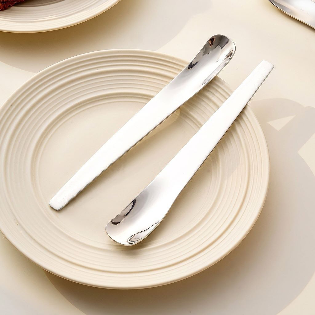 304 stainless steel ice cream spoon, dessert spoon, cake spoon, household thickened spoon, dumpling spoon, stirring spoon, yogurt spoon
