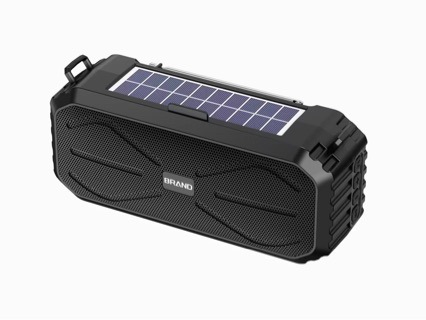 Ht02 Dual Solar Bluetooth Speaker Wireless Speaker Multifunctional Outdoor Portable Desktop Wireless Card Small Sound