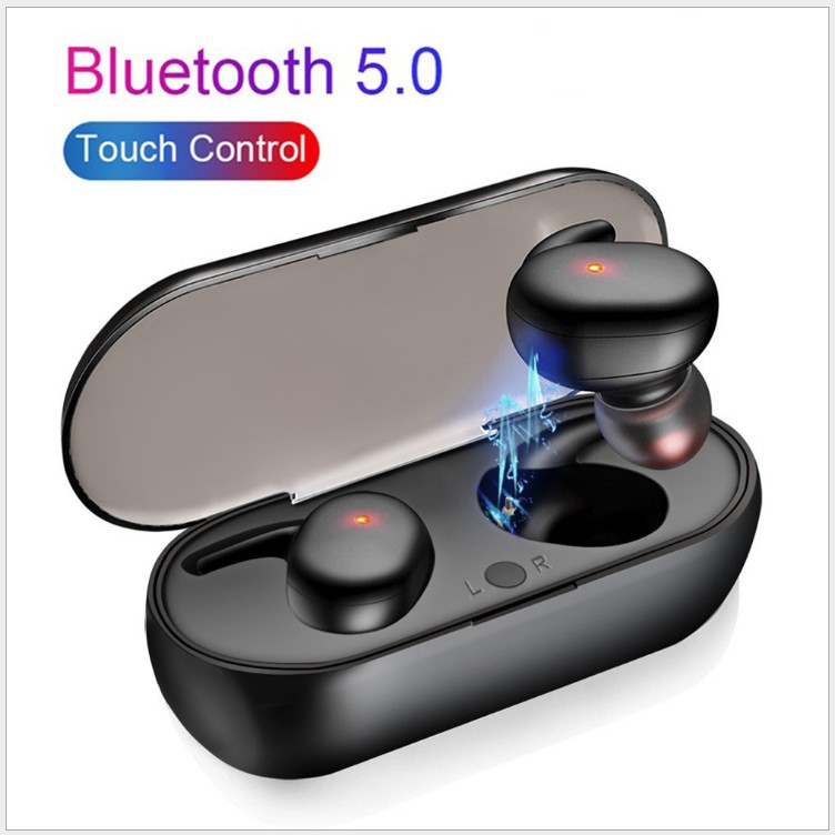 y30 Bluetooth Earphone Touch TWS Sports Outdoor Wireless Earphone 5.0 with Charging Case New