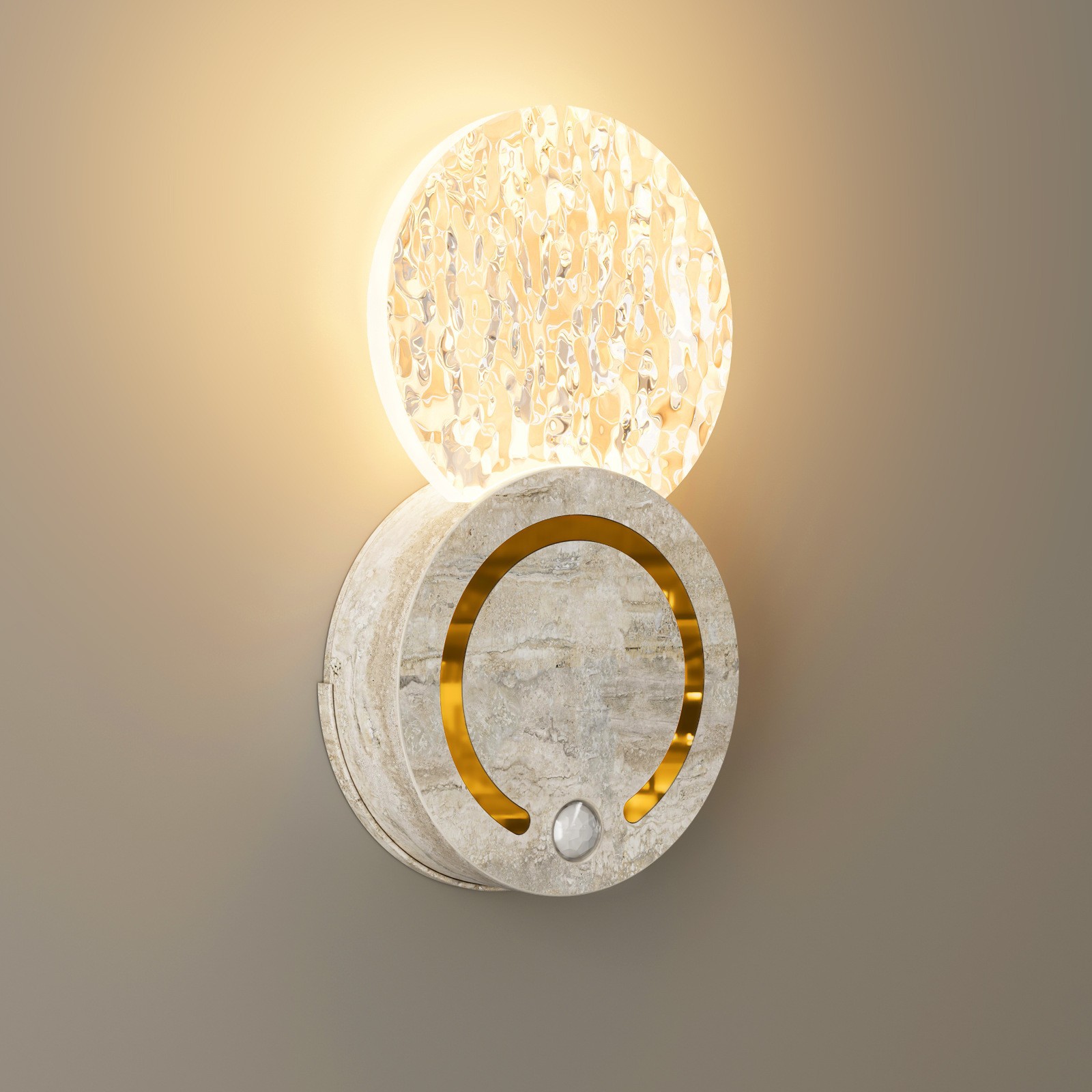 Human Body Induction Bedroom Bedside Wall Light Snap-On No Wiring Bedroom Charging Night Light