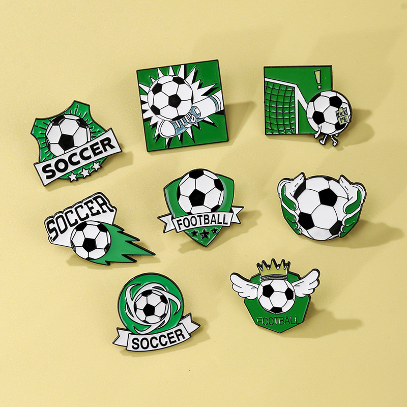 USA-Mexico-Canada World Cup Football Brooch Mexico USA Canada World Cup Peripheral Clothing Accessory Sports Badge