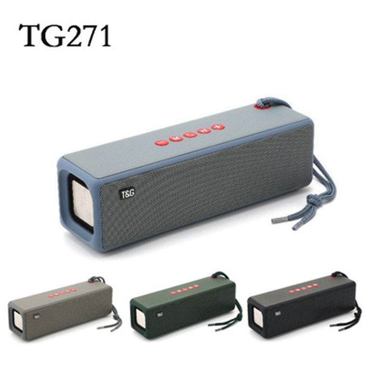 TG271 Bluetooth Speaker Outdoor Portable Waterproof Dual Speaker Card Slot Subwoofer Speaker Bluetooth 5.2