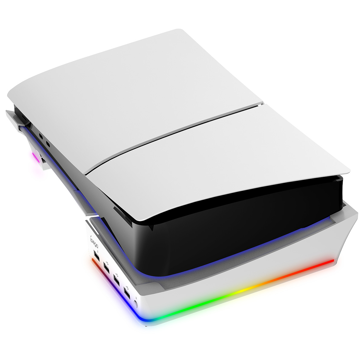 PS5 Pro/PS5 Slim horizontal stand optical drive version digital version with light RGB USB expansion PG-P5S021