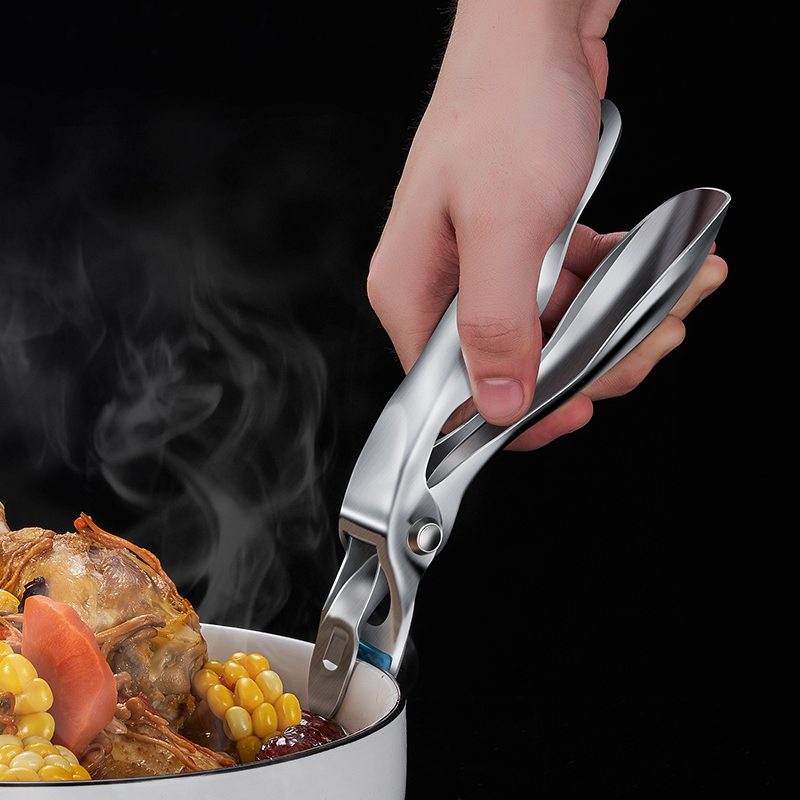 304 stainless steel bowl clip household anti-scald clip high temperature resistant kitchen plate lifter bowl clip