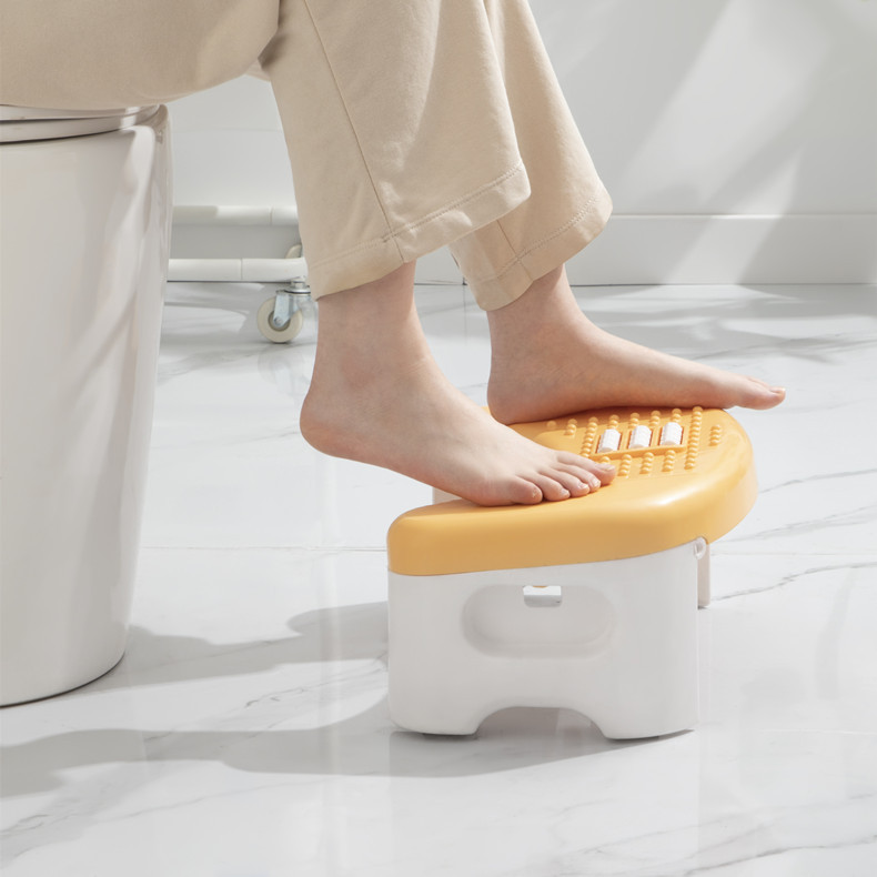 Office Footrest Stool Anti-Leg-Crossing Toilet Stool Foot Stool for Home Use Toilet Foot Stool