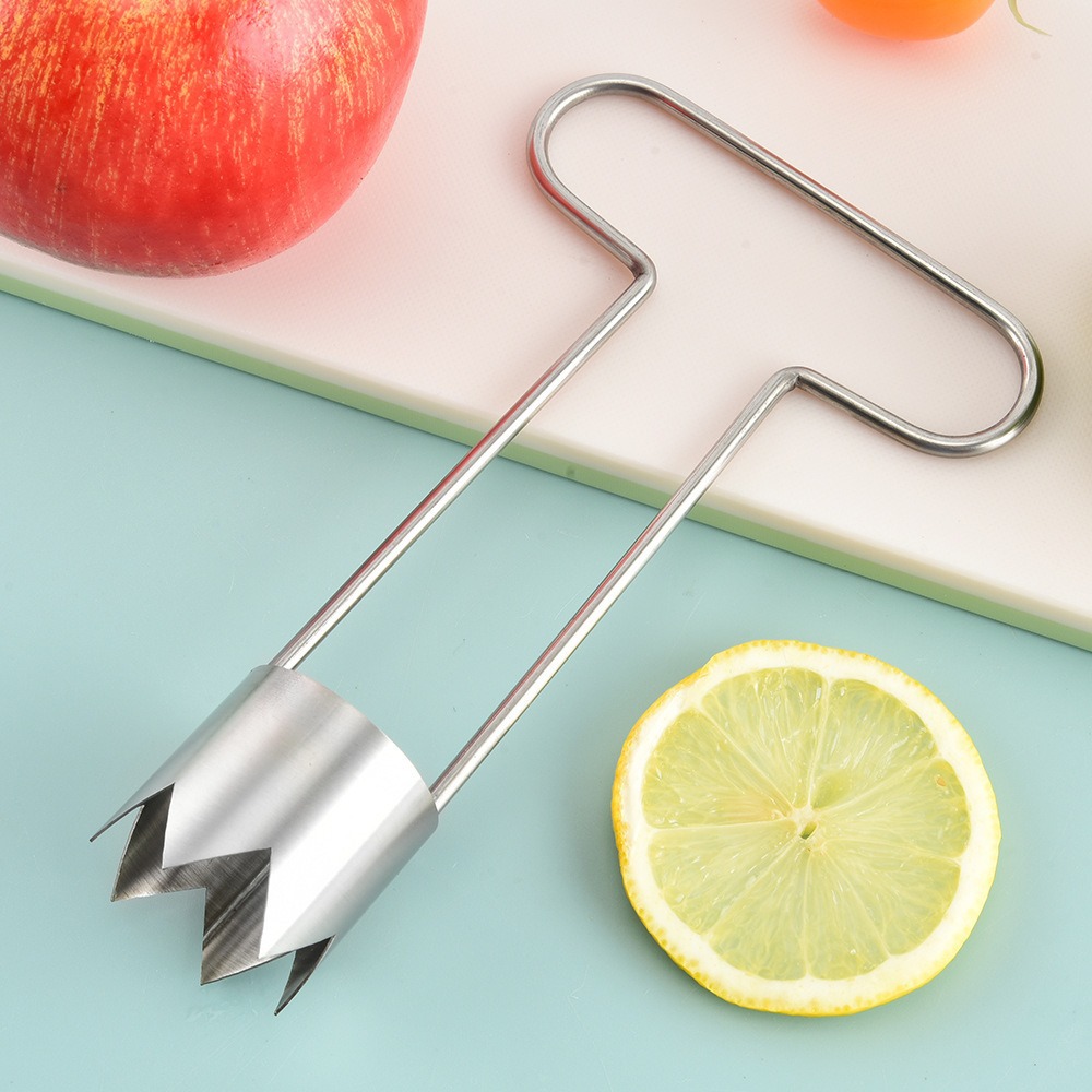 Stainless Steel Fruit Corer 304 Manual Household Kitchen Multifunctional Pitting Tool