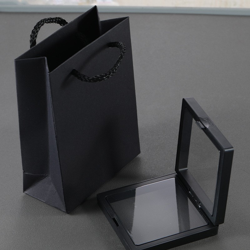 Green and pink double color jewelry box earring ring pendant necklace bracelet gift box storage box gold hot stamping