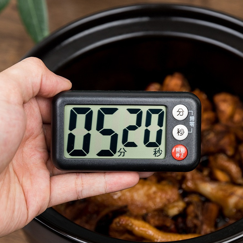 Student timer, Japanese komeki magnetic kitchen baking timer, second reminder, fitness countdown timer