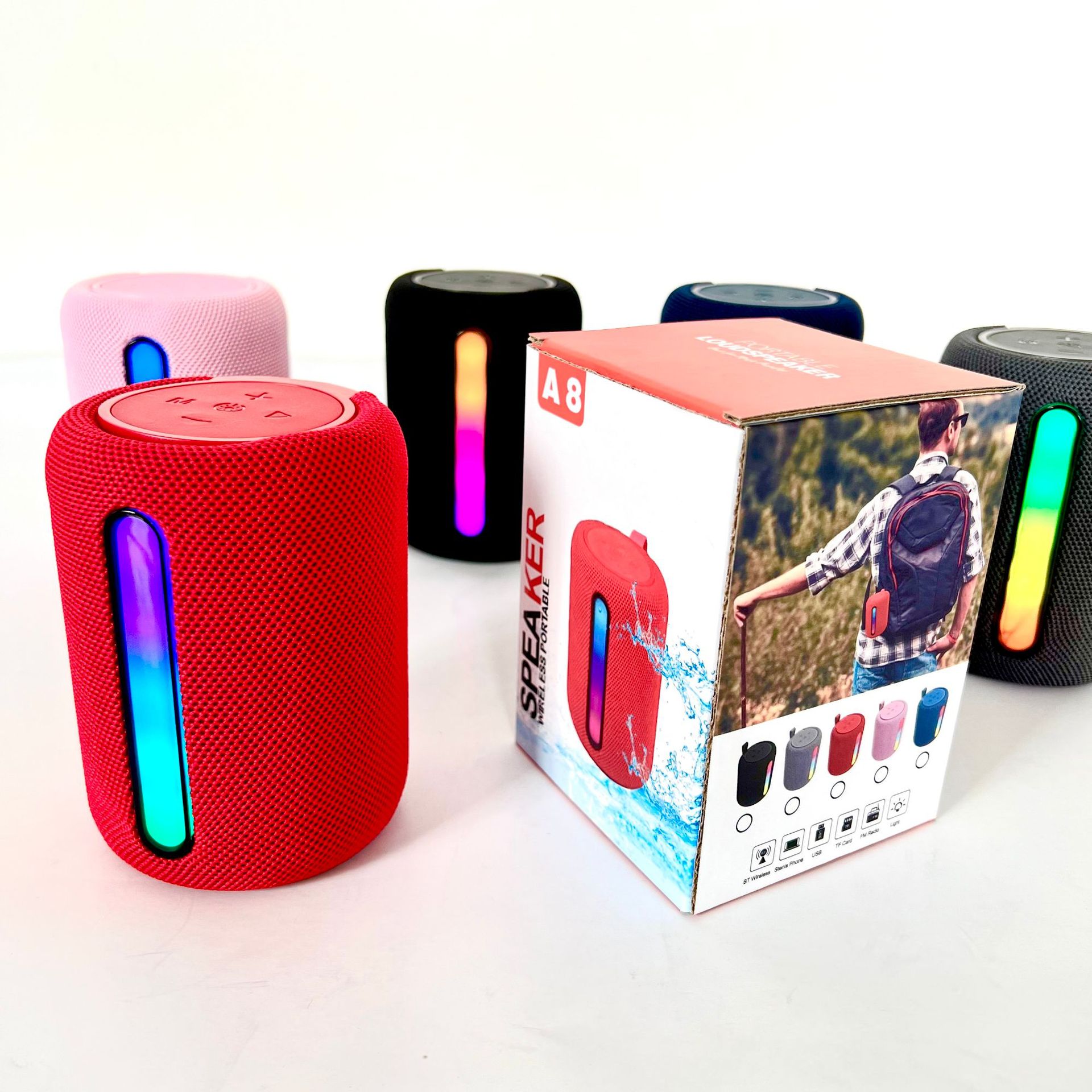 Wireless Bluetooth Speaker Heavy Bass Portable Bluetooth Small Audio Card Mini Bluetooth Speaker