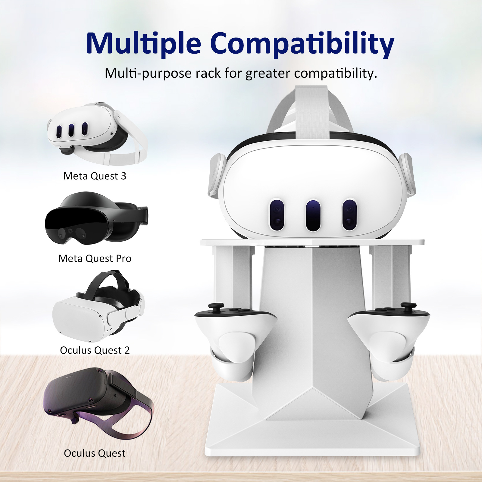 Suitable for Meta quest3 Stand Smart VR Headset Desktop Stand quest3S Display Stand