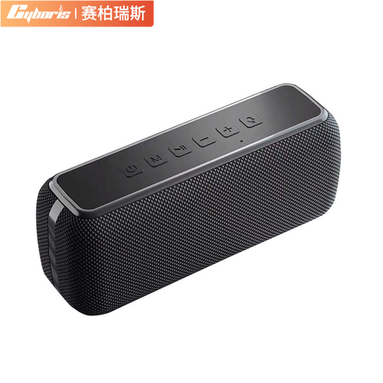 Cyboris New 50W/60W High Power Speaker Bluetooth 5.0 Outdoor Waterproof Portable Card Heavy Bass Subwoofer