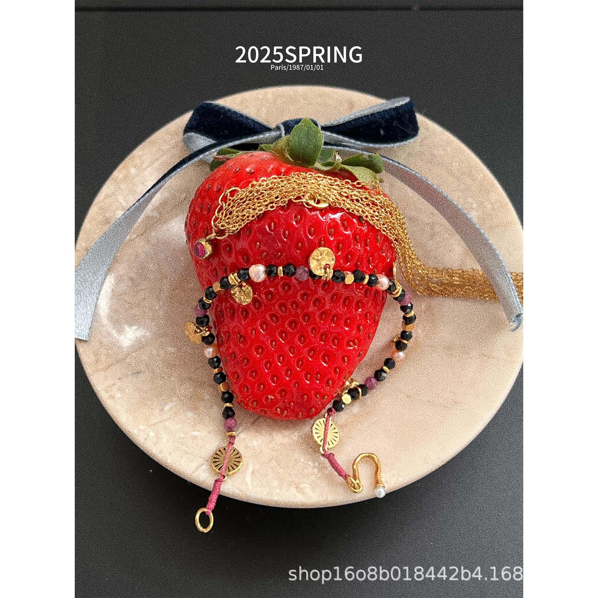301 Spring Workshop Hand Woven Sweat Resistant Not Afraid of Fading Simple Color Matching Difficult to Make Bracelet m6-15