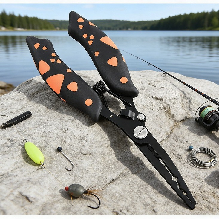 Stainless Steel Fishing Line Scissors Multifunctional Fishing Pliers Outdoor Portable Fishing Pliers