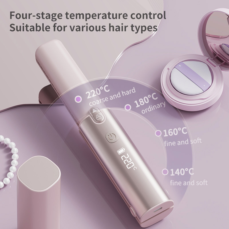 Exclusive wireless new charging straightener portable hair care non-damaging styling comb household straightening