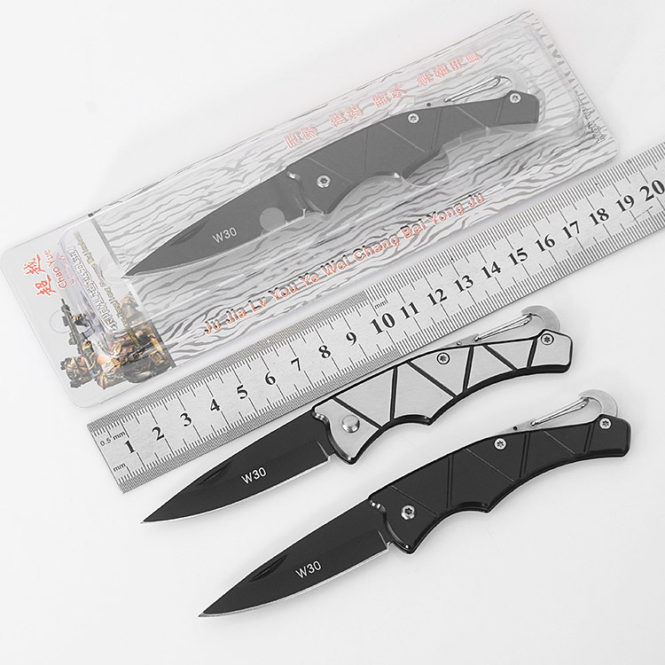 Outdoor folding knife stainless steel camping survival tool knife small knife household fruit mini survival outdoor knife