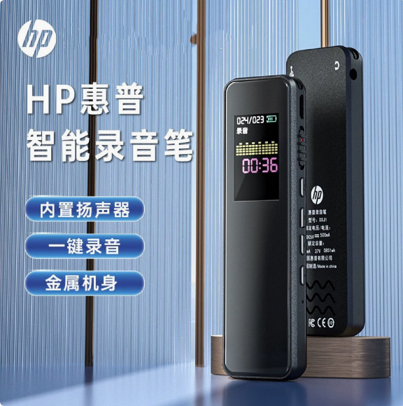 Voice Recorder XXJ1 Engravable Large Capacity Professional HD Noise Reduction Long Standby Class Meeting Device Gift