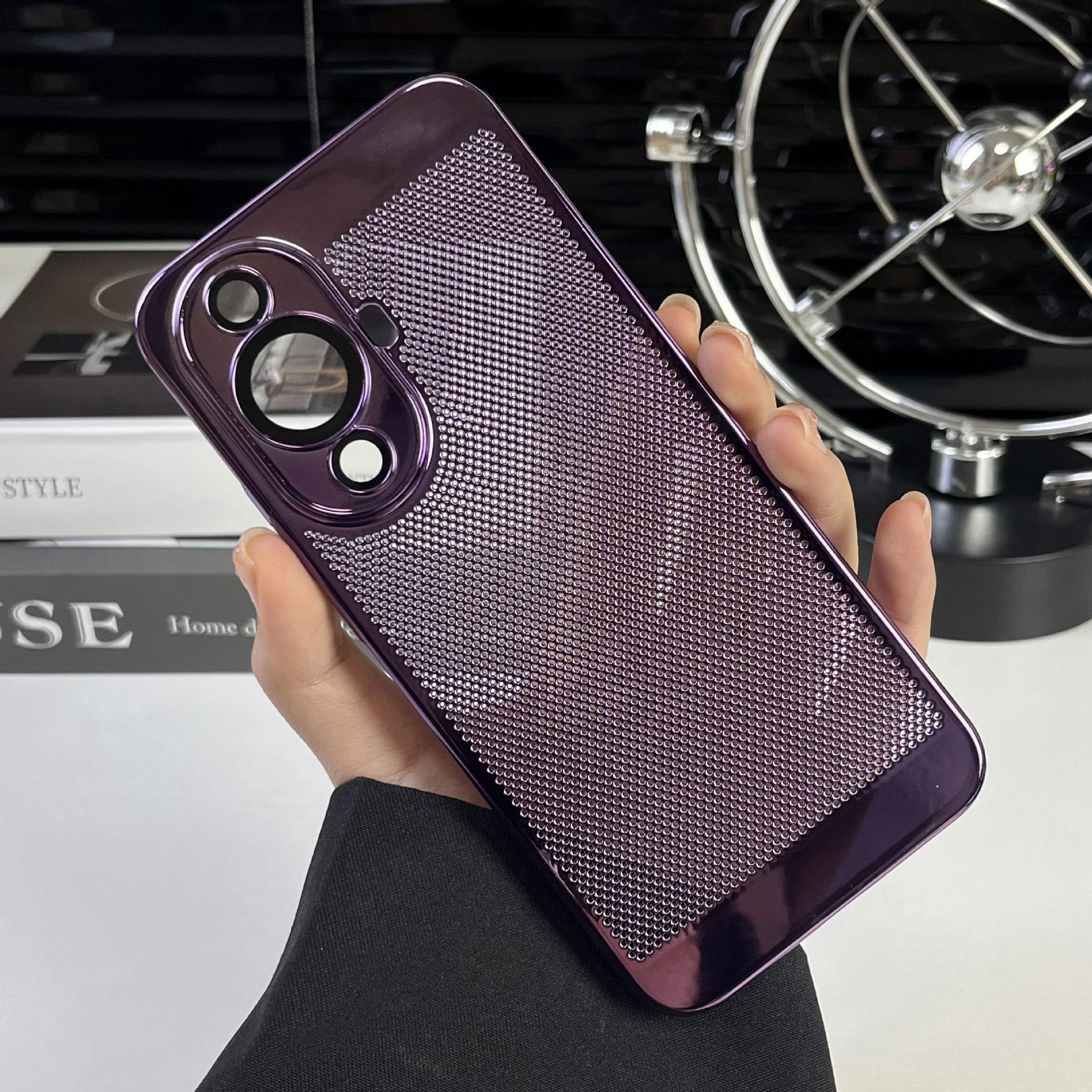 Heat Dissipation Breathable For VIVO X90P/x80p Phone Case OPPO Reno9pro Electroplated Anti-Drop Protective Case