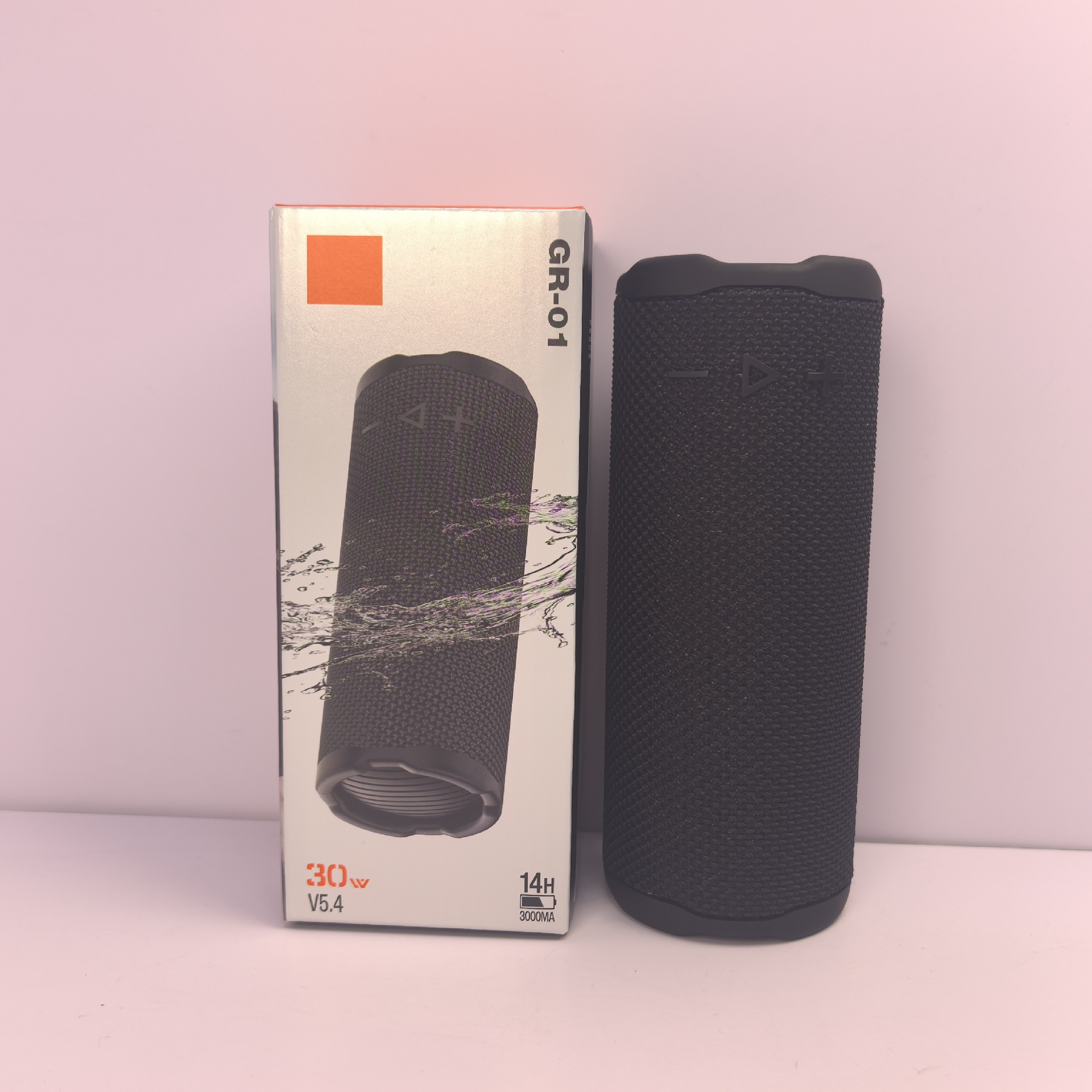 Grip Neon Can Outdoor Bluetooth Speaker Heavy Bass Portable Colorful Speaker Handheld Outdoor Sports Speaker